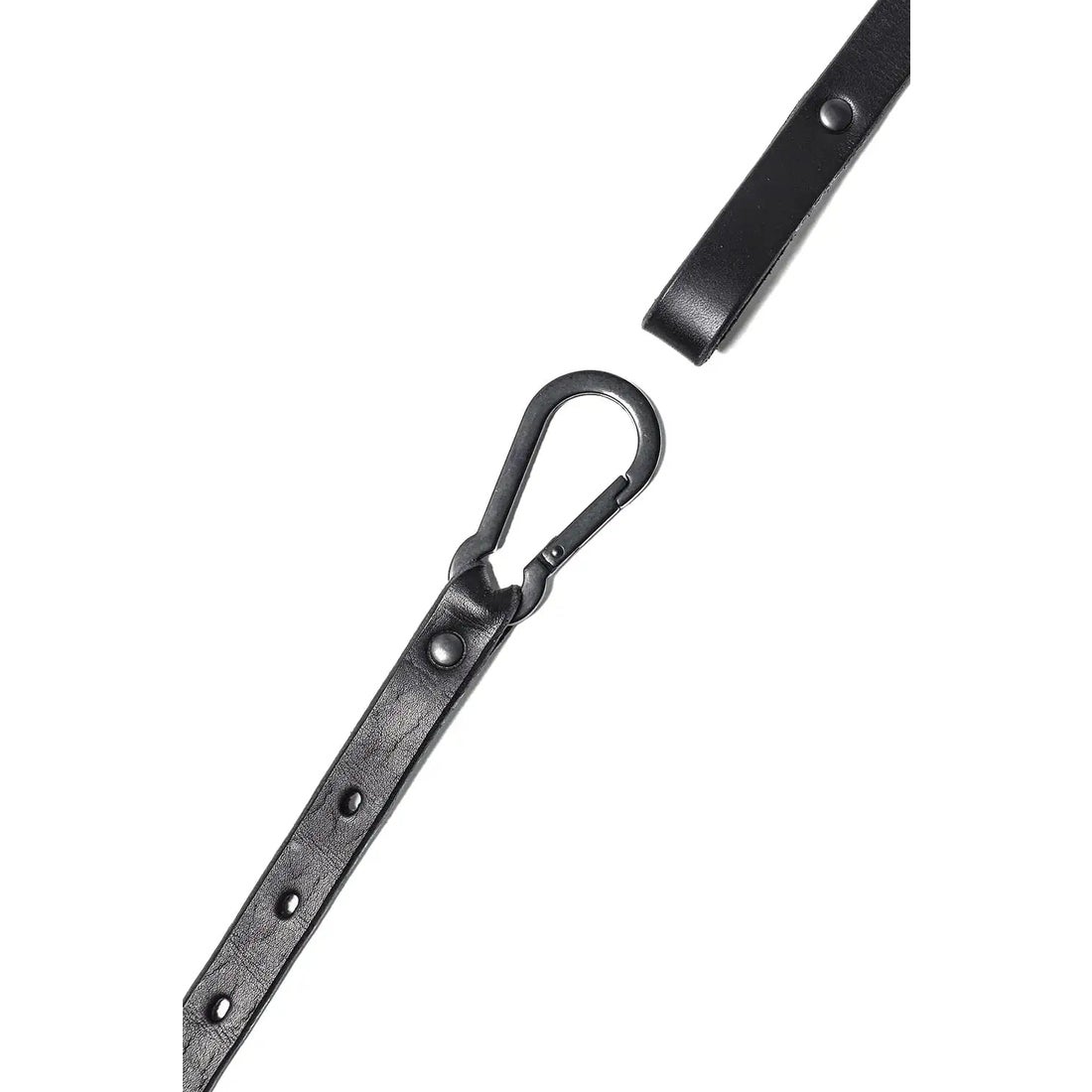 The Viridi-anne Narrow Leather Belt （Black） 通販 大阪/京都