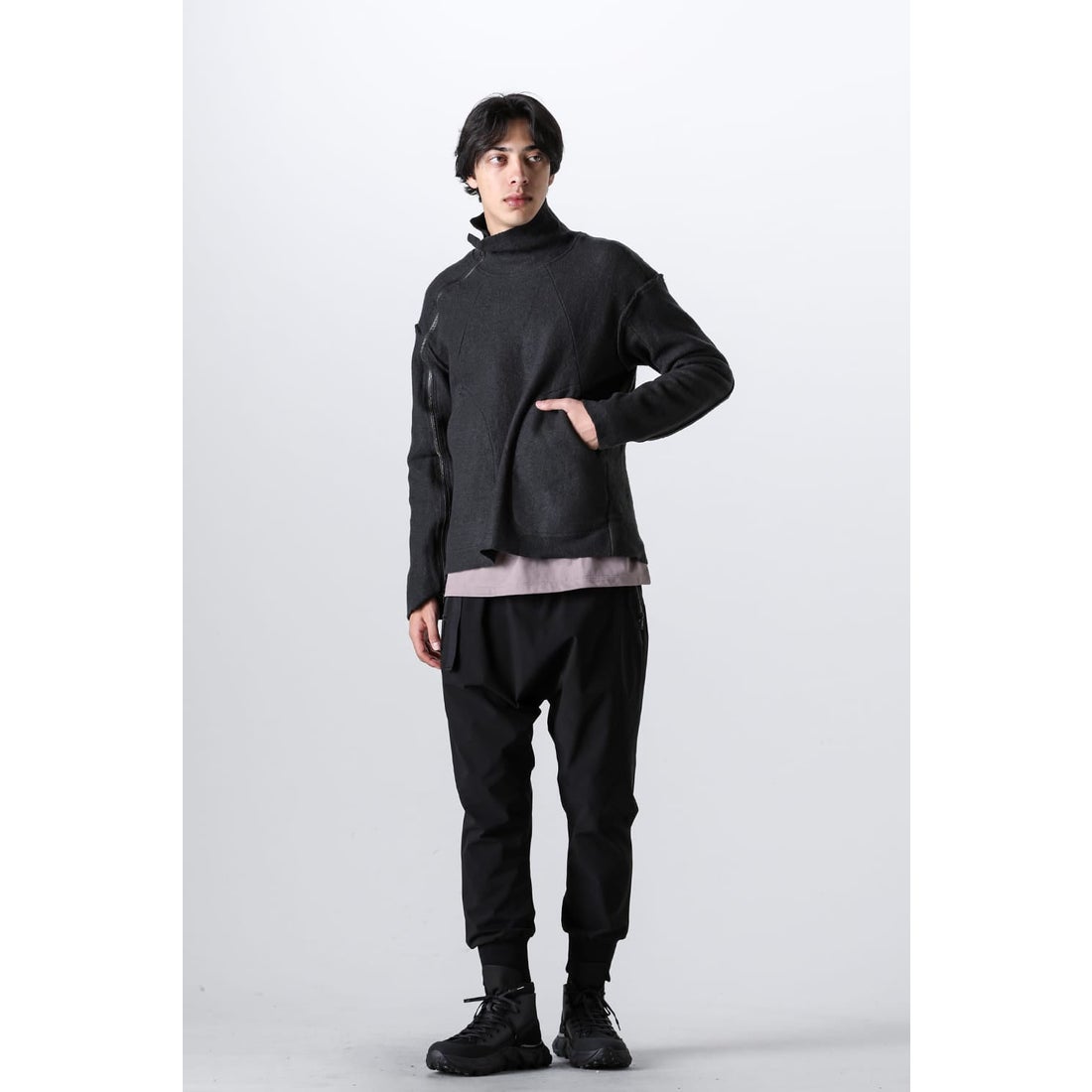 The Viridi-anne Fulling Pullover Jacket （Gray） 通販 大阪/京都