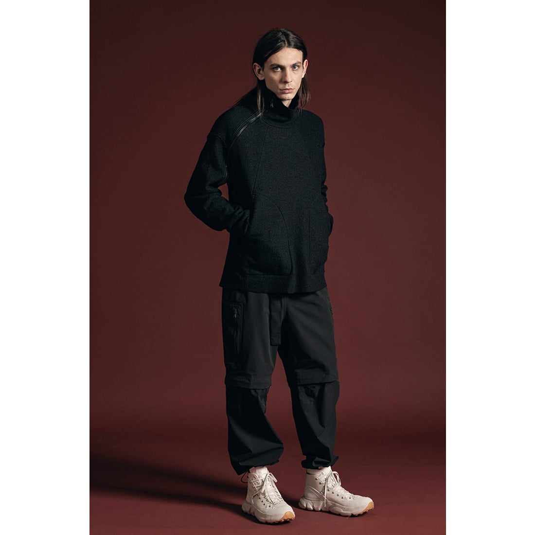 The Viridi-anne Fulling Pullover Jacket （Gray） 通販 大阪/京都