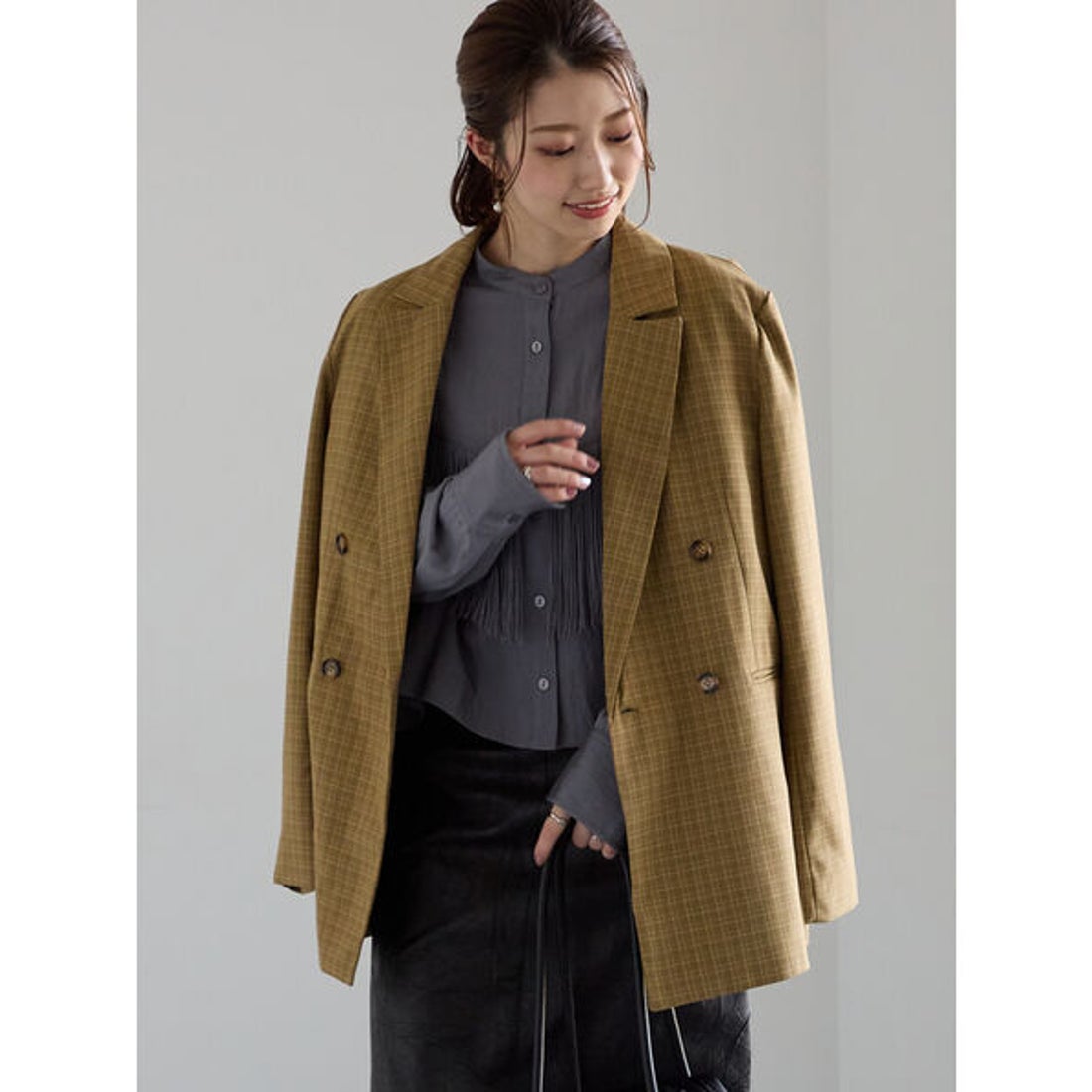 テチチ Te chichi ダブルブレストジャケット《2025Autumn catalog vol