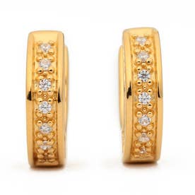 トムウッド TOM WOOD ピアス ノヴァ Huggies Gold 100784 S925 9K GOLD