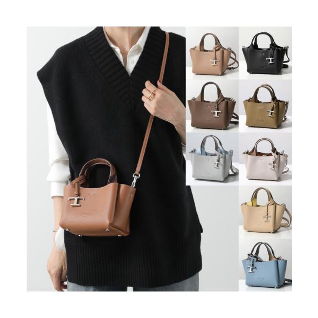 トッズ TOD'S TODS ショルダーバッグ XBWAPAFL000 QRI （2L64/ブラウン