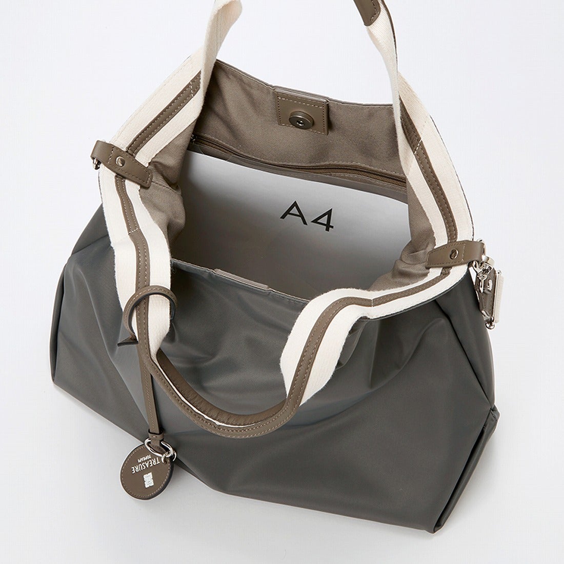 トプカピ TOPKAPI 【TREASURE TOPKAPI】ストライプハンドル ナイロン