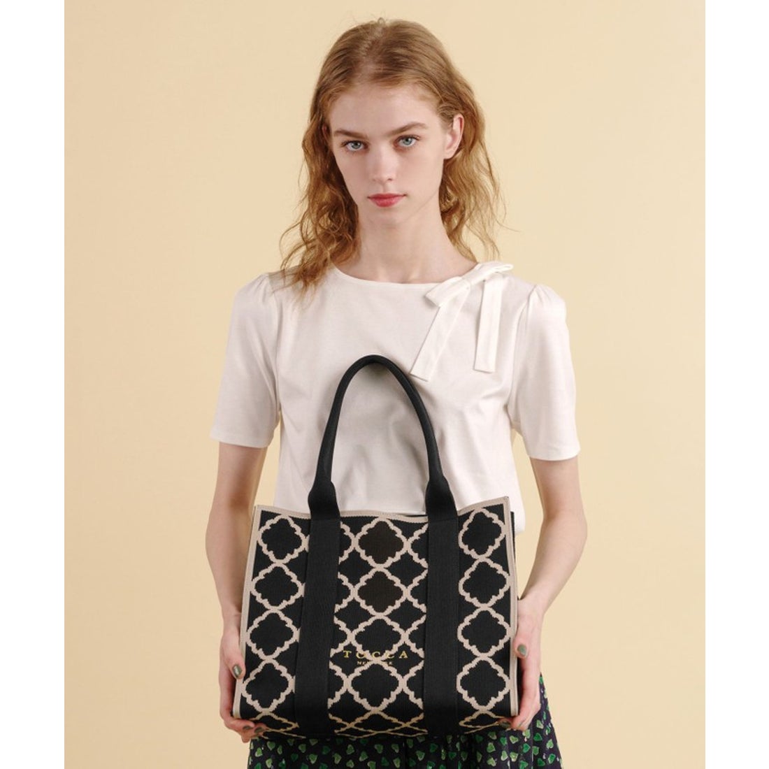 トッカ TOCCA 【大人百花掲載】【A4サイズ対応】CHECKER CLOVER