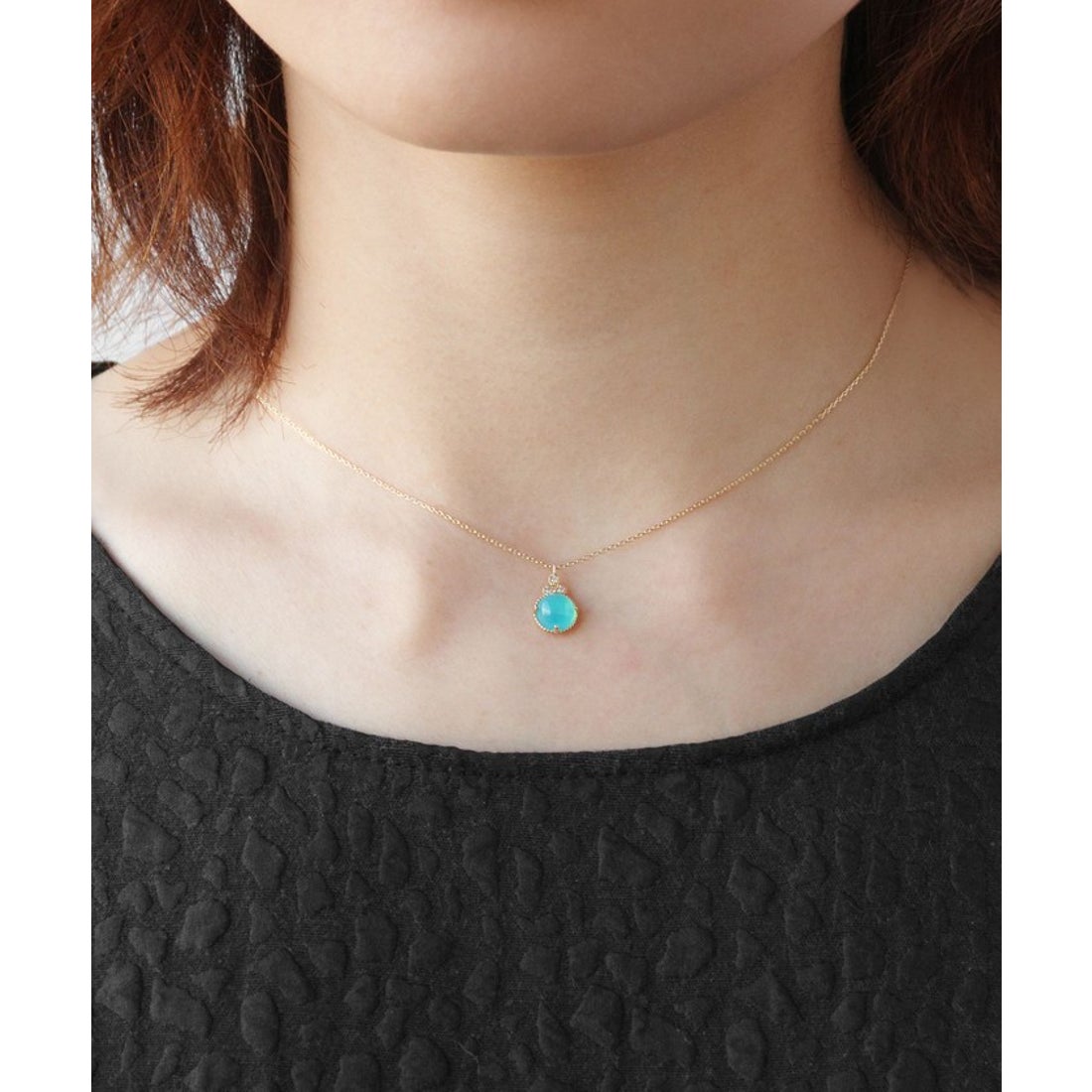 トッカ TOCCA 【WEB限定】BLOOMING BUD K10 NECKLACE K10 天然石