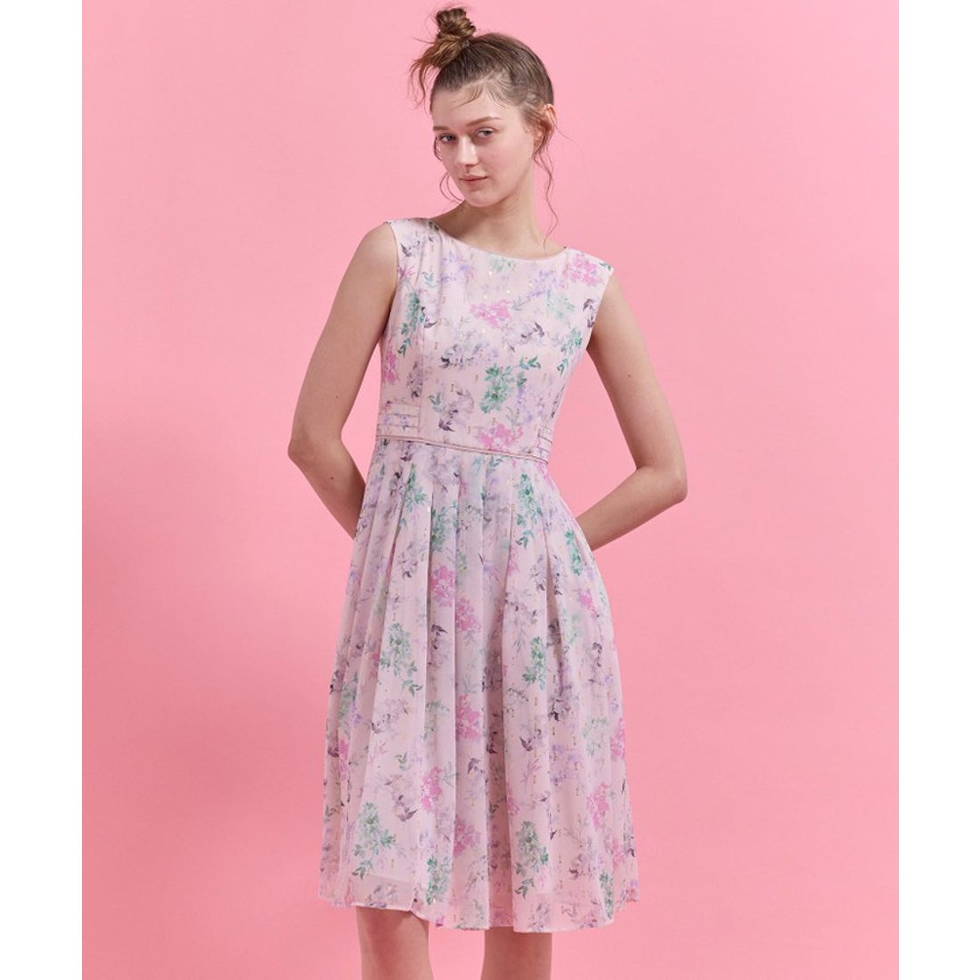 新品タグ付き✨】トッカ ブーケオブピンク ワンピース 花柄 2025年 2