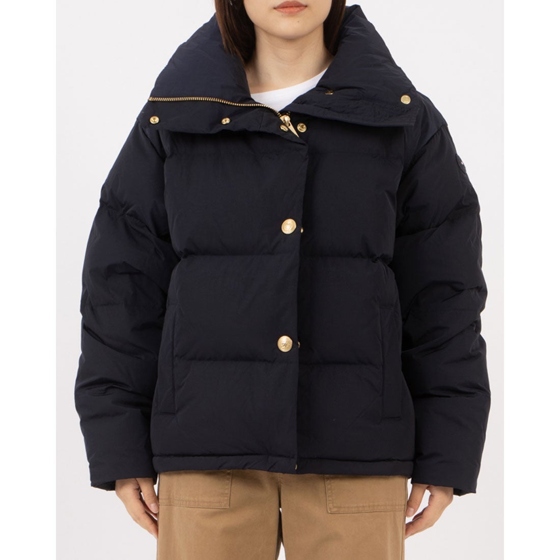 トミー ヒルフィガー TOMMY HILFIGER ゴールドボタンダウンジャケット