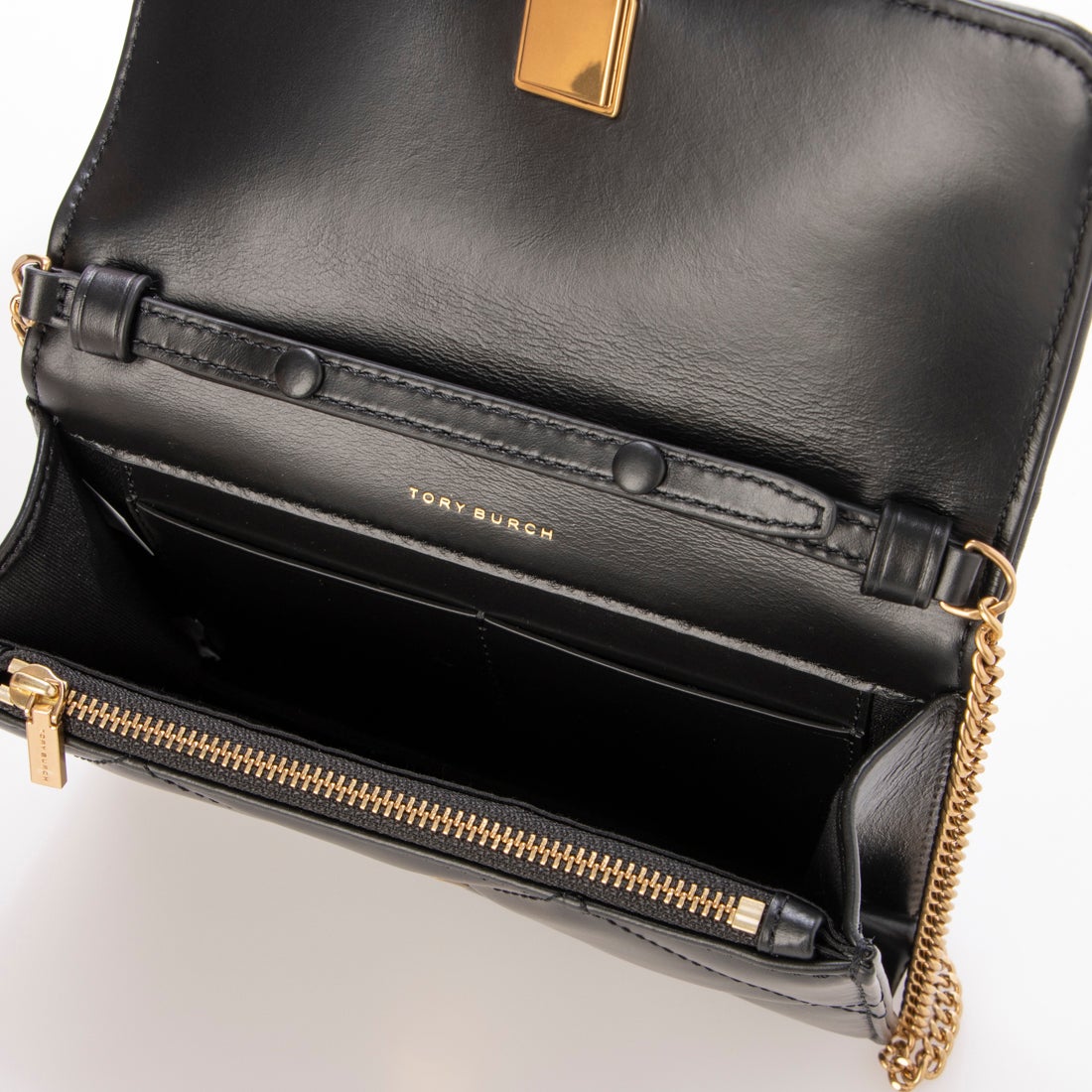 トリーバーチ TORY BURCH キラ ダイヤモンドキルト パヴェ ロゴ トップ