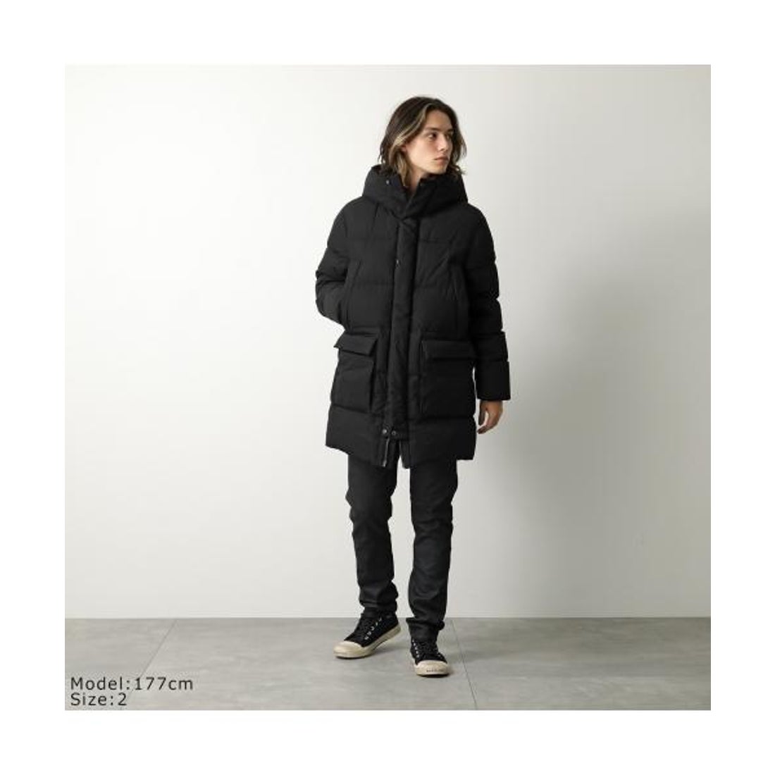 最終価格 TATRAS ダウンジャケット サイズ03 ファー付き 翌日には発送