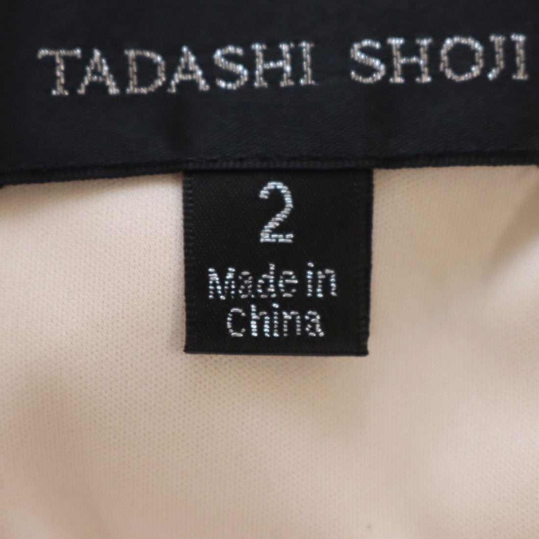タダシショージ TADASHI SHOJI レーストップイリュージョンロング