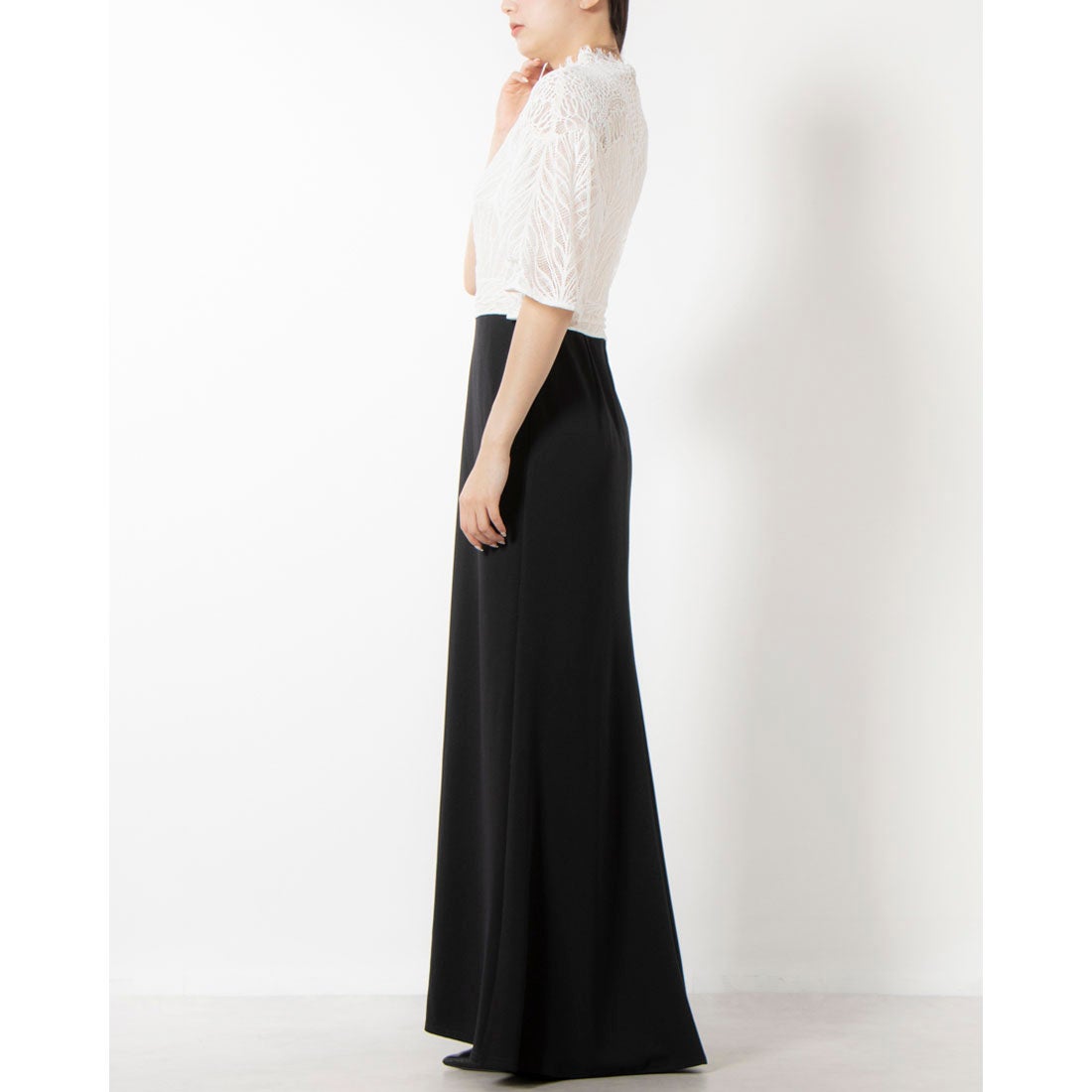 タダシショージ TADASHI SHOJI レーストップイリュージョンロング