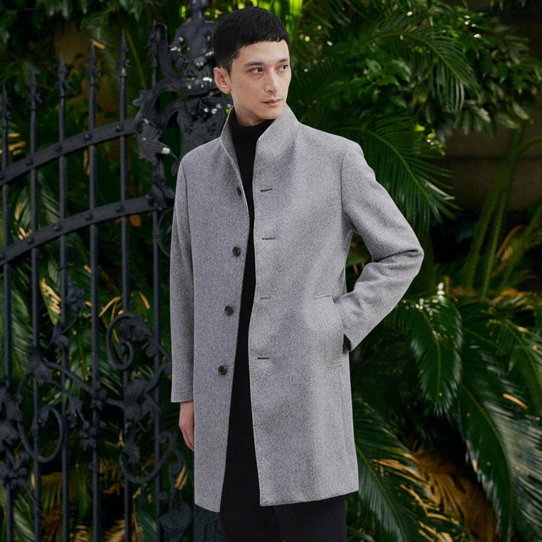 タケオキクチ TAKEO KIKUCHI ◇【ウールカシミヤブレンド】 ビーバー