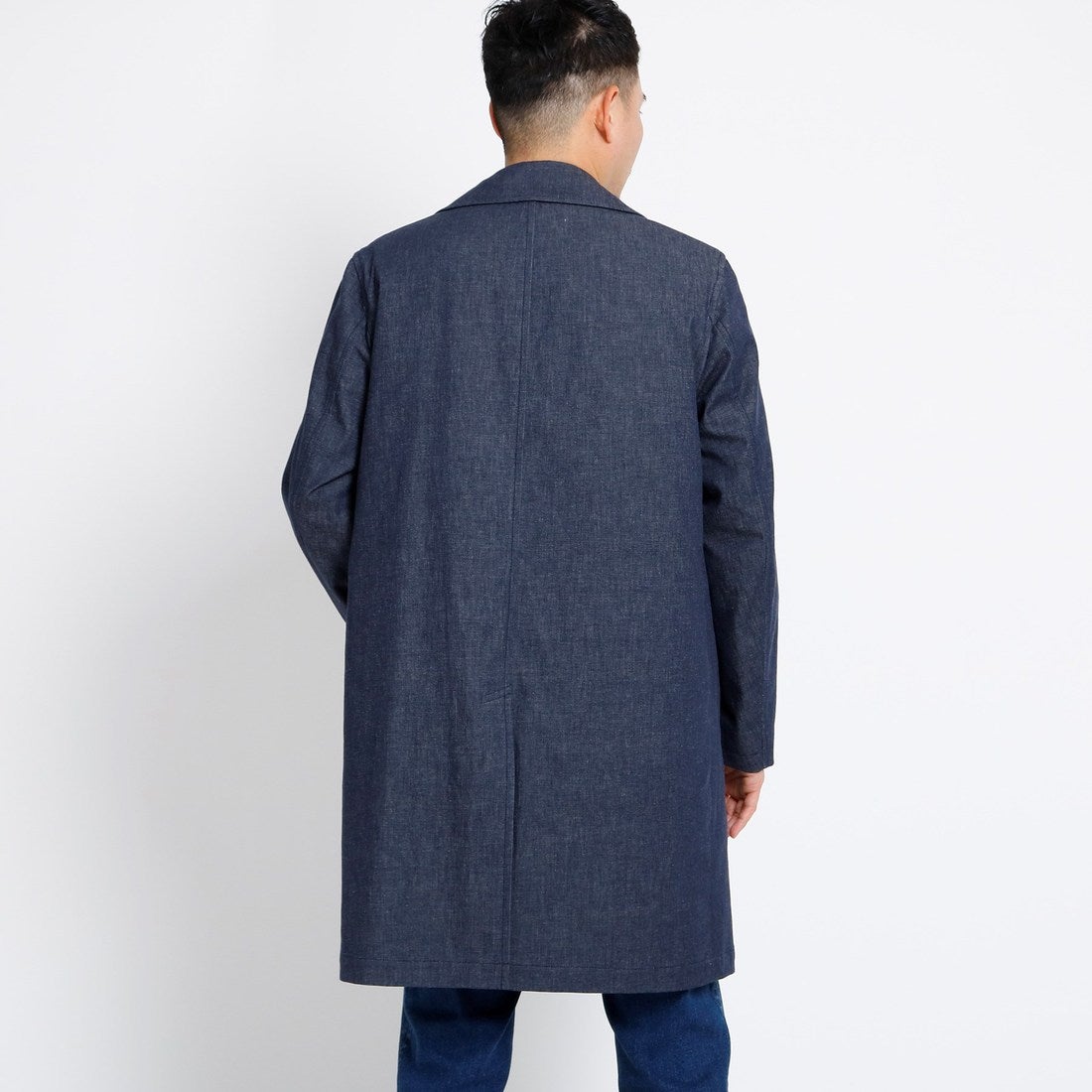 タケオキクチ TAKEO KIKUCHI デニムステンカラーコート[ メンズ