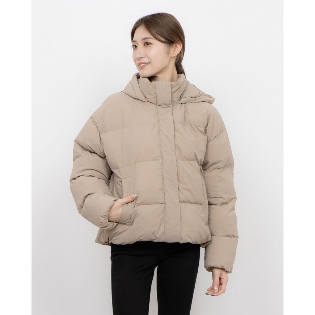 ティゴラ TIGORA レディース 中綿ジャケット ボリュームパデッド