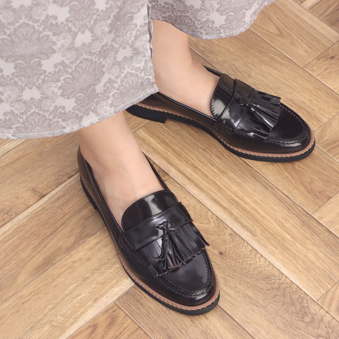 ツモリチサト ウォーク tsumori chisato WALK タッセルローファー