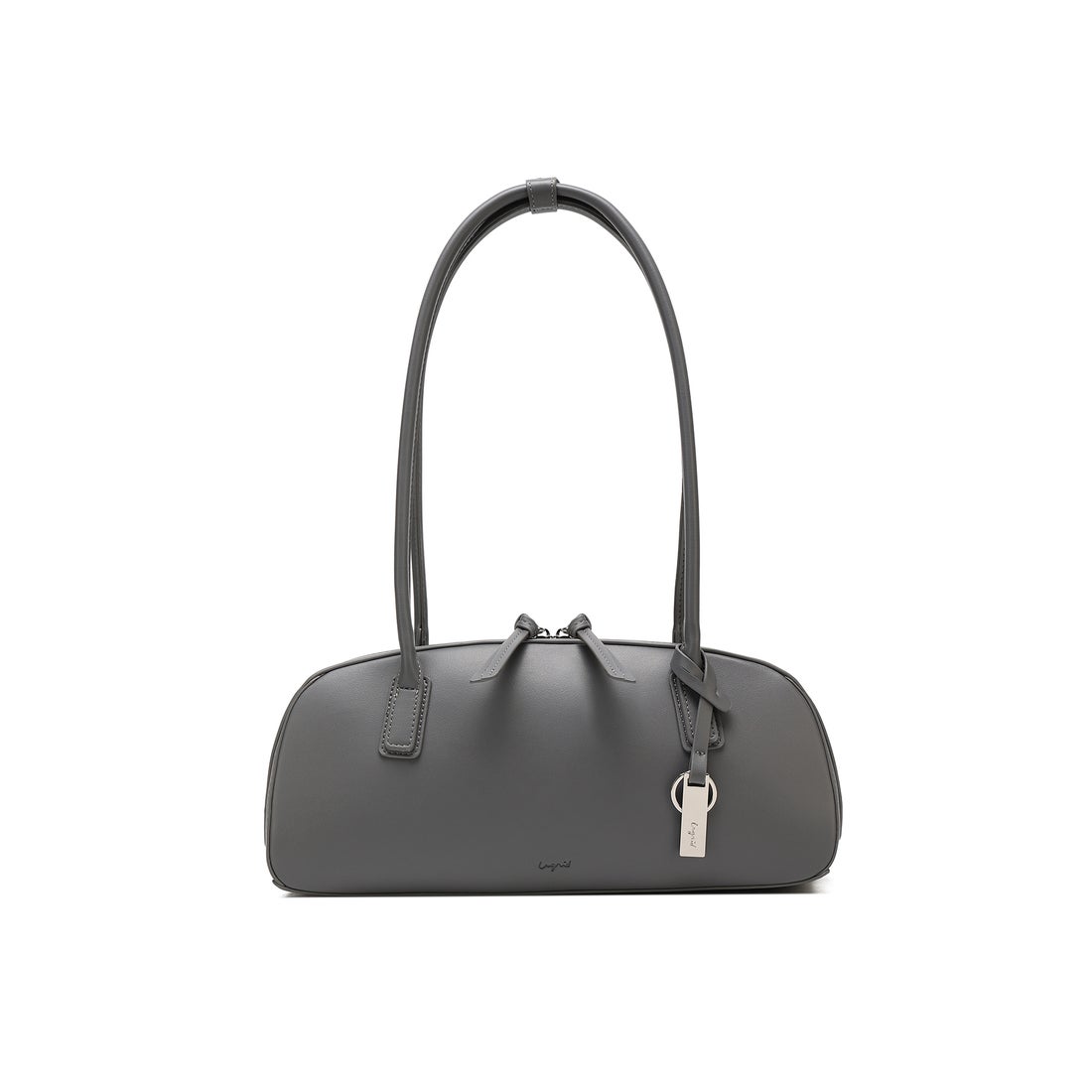 アングリッド Ungrid シンプルスムース プレートチャーム付横長