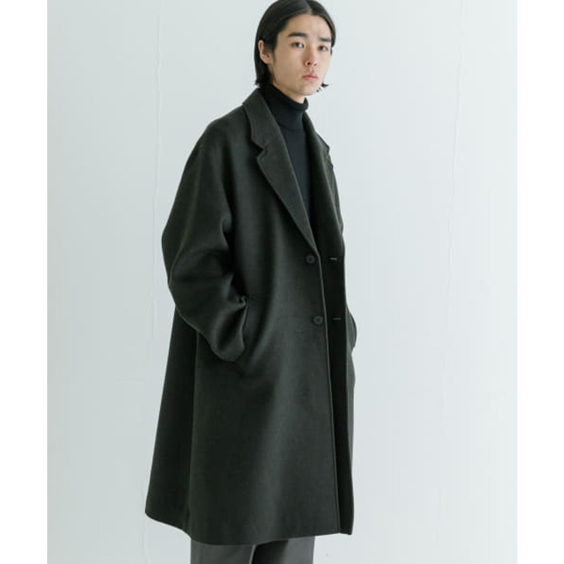 アーバンリサーチ URBAN RESEARCH オーバーチェスターコート （KHAKI