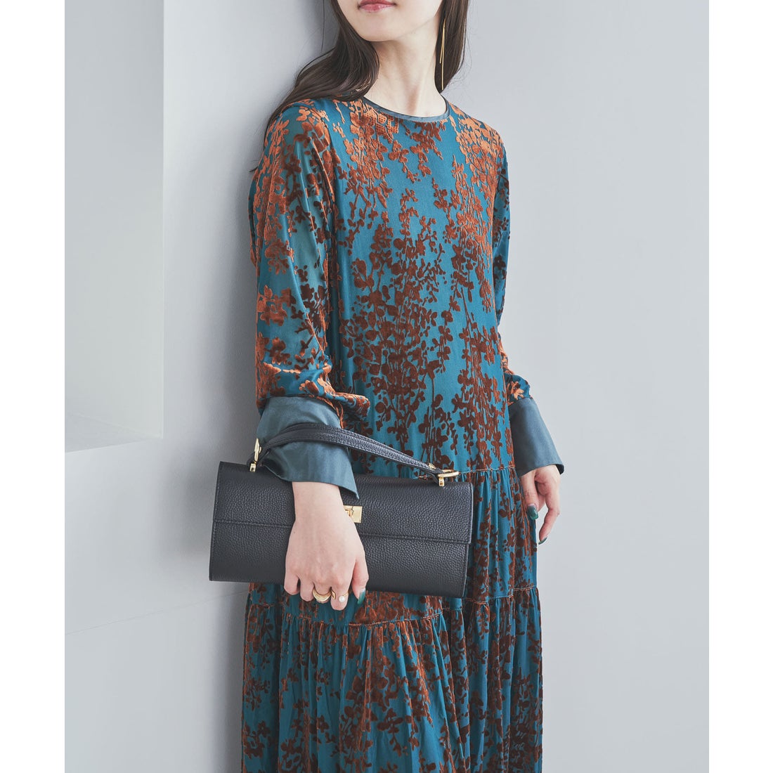 アーバンリサーチ ロッソ URBAN RESEARCH ROSSO フロッキープリント