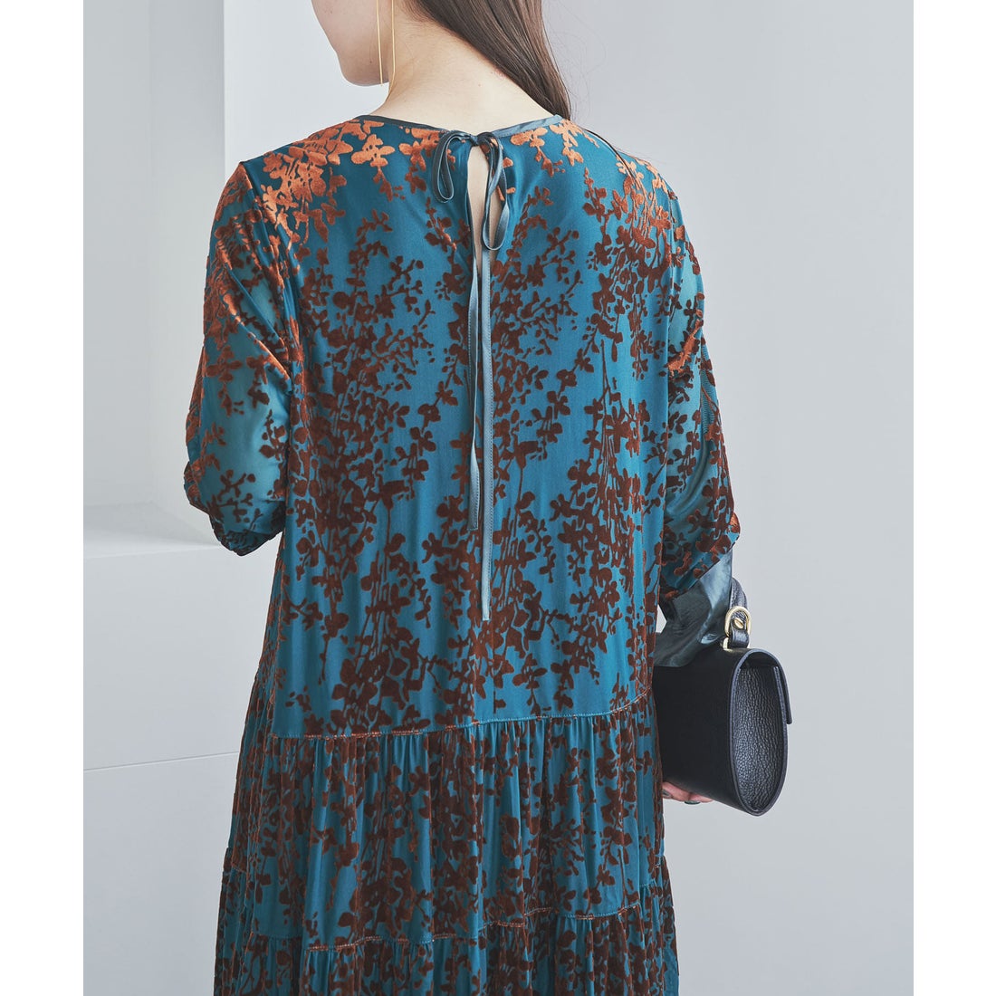 アーバンリサーチ ロッソ URBAN RESEARCH ROSSO フロッキープリント