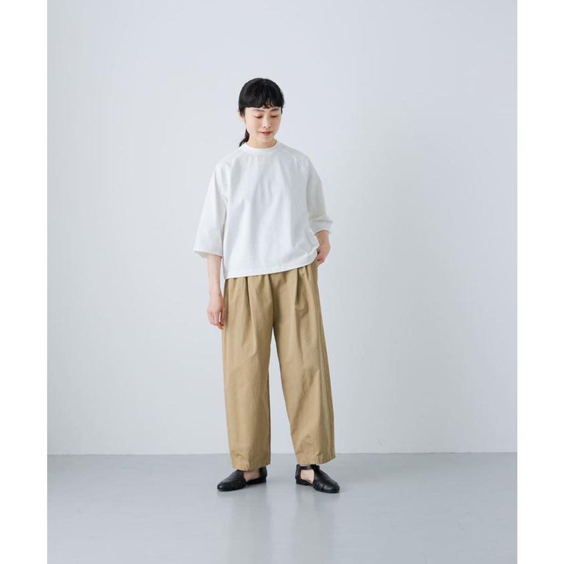 カグレ かぐれコットンクロップドパンツ （OFF） - ファッション通販