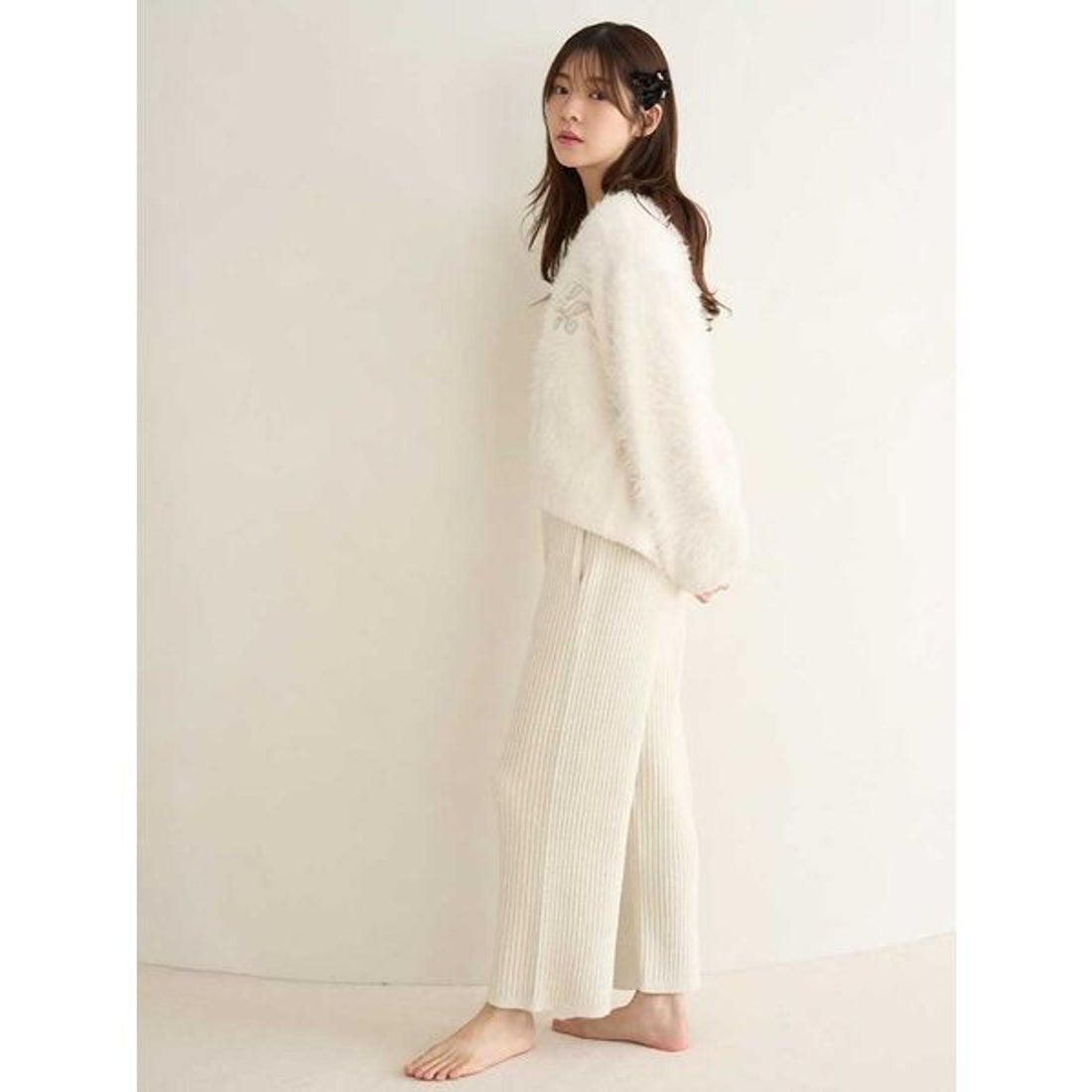 スナイデルホーム SNIDEL HOME シャギーセットアップ （PNK