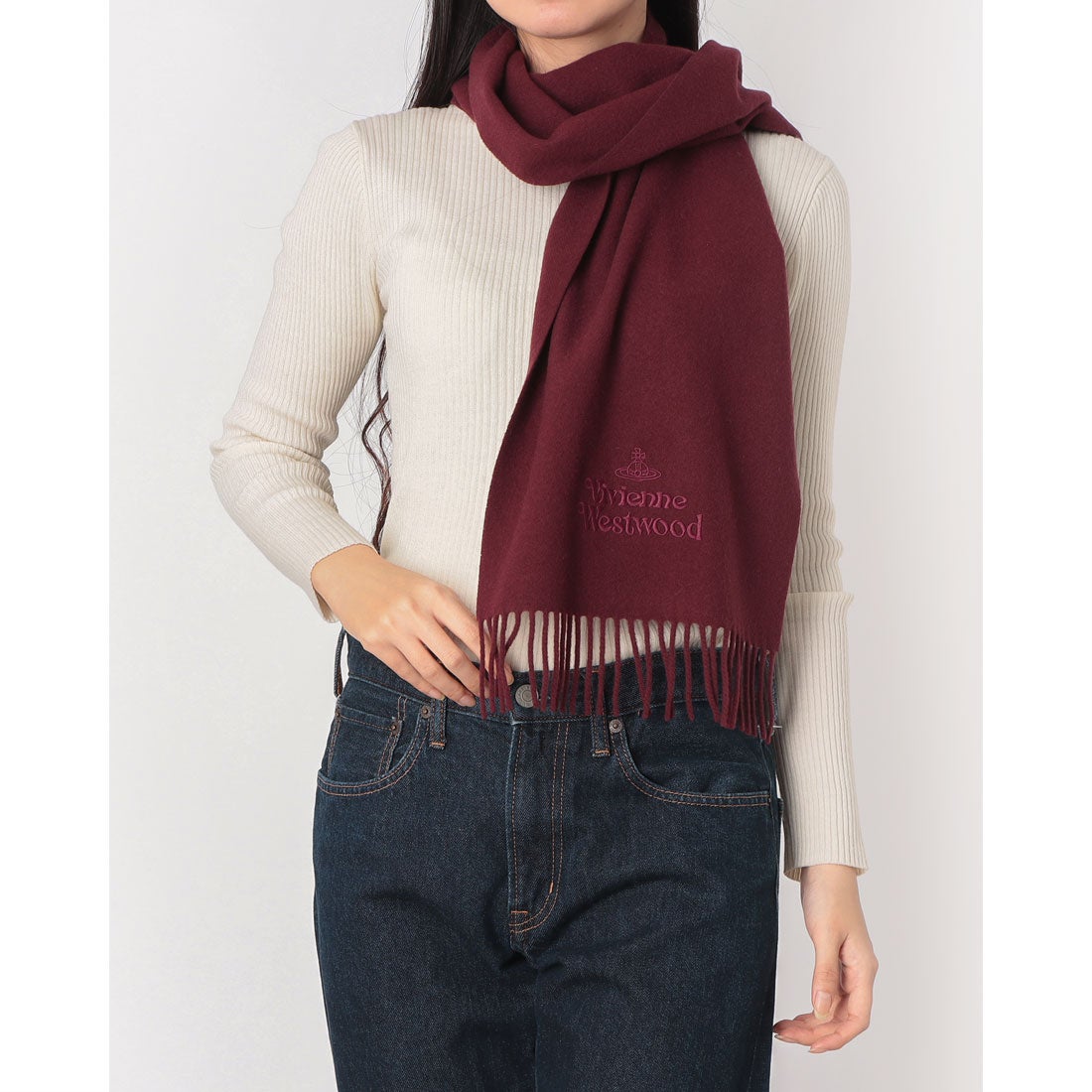 ヴィヴィアン ウエストウッド Vivienne Westwood マフラー （レッド