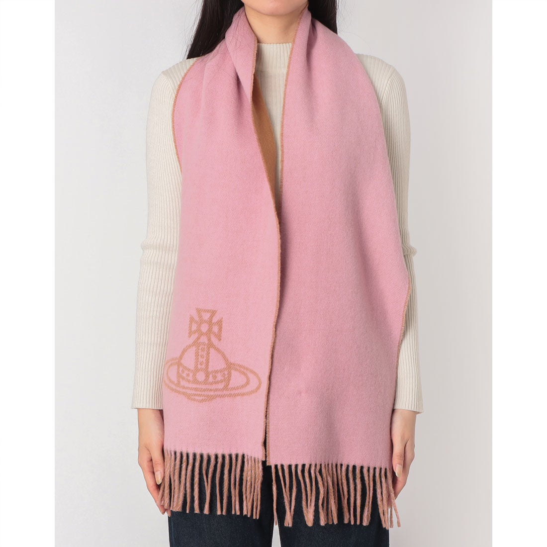 ヴィヴィアン ウエストウッド Vivienne Westwood マフラー （ピンク
