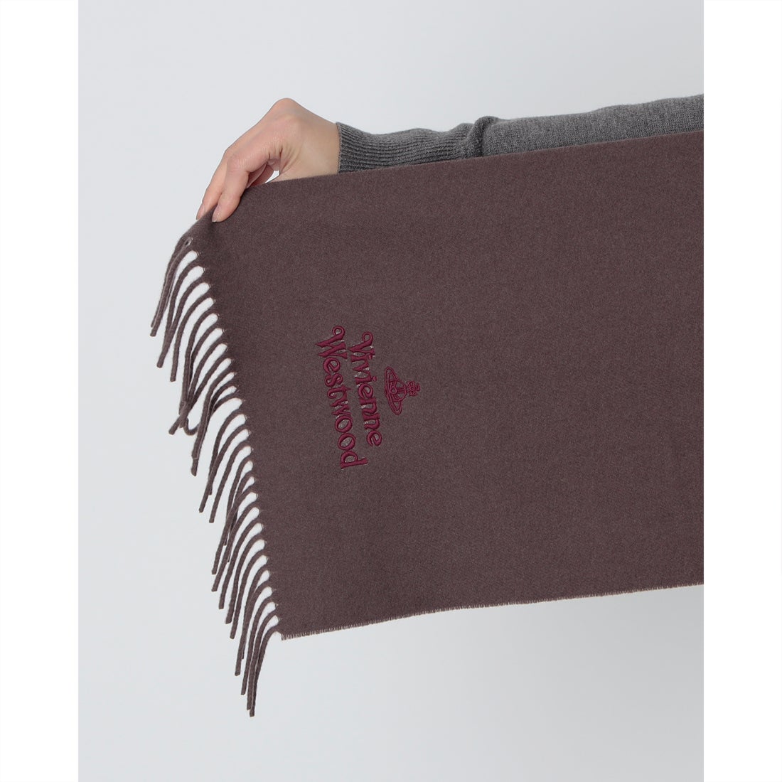 ヴィヴィアン ウエストウッド Vivienne Westwood マフラー （ブラウン