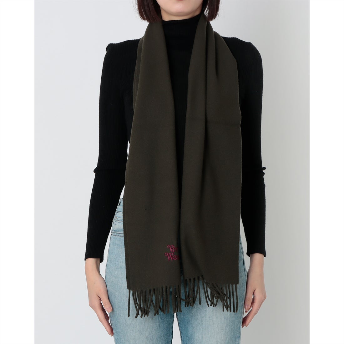 ヴィヴィアン ウエストウッド Vivienne Westwood マフラー （ブラウン