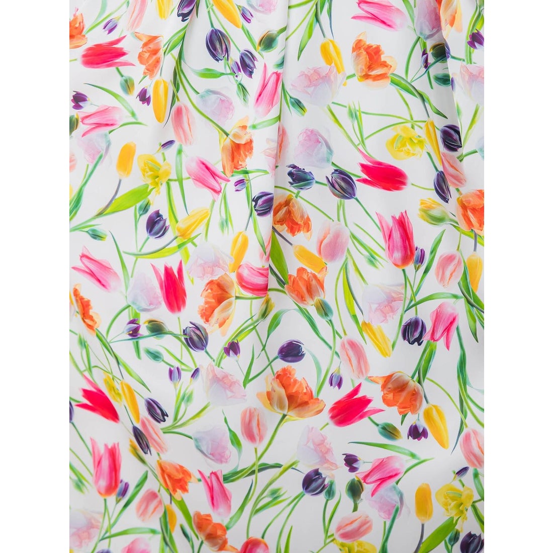 ビアッジョブルー Viaggio Blu チューリッププリントワンピース≪洗濯