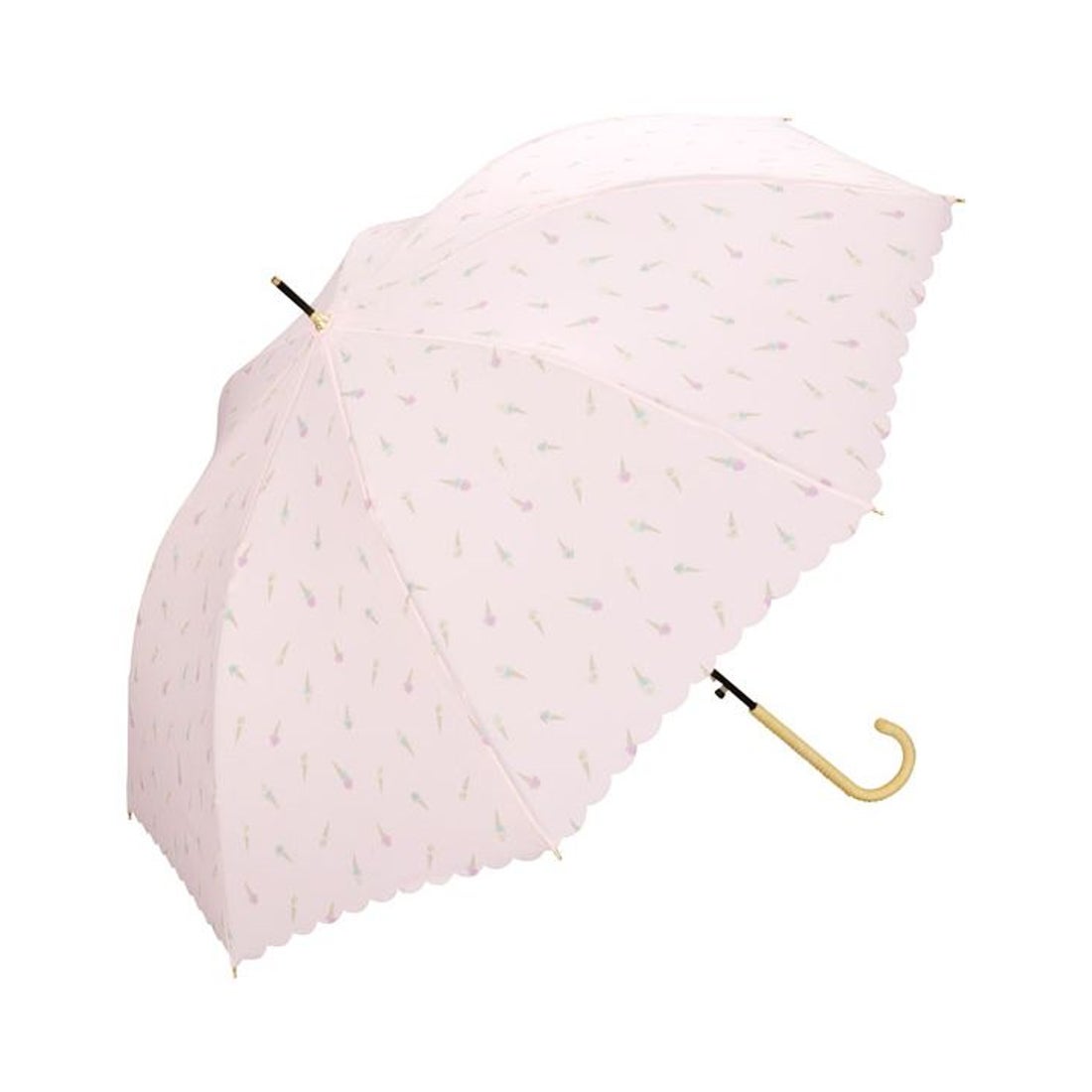 Wpc.】雨傘 アイスクリーム 58cm ジャンプ傘 晴雨兼用 レディース 傘