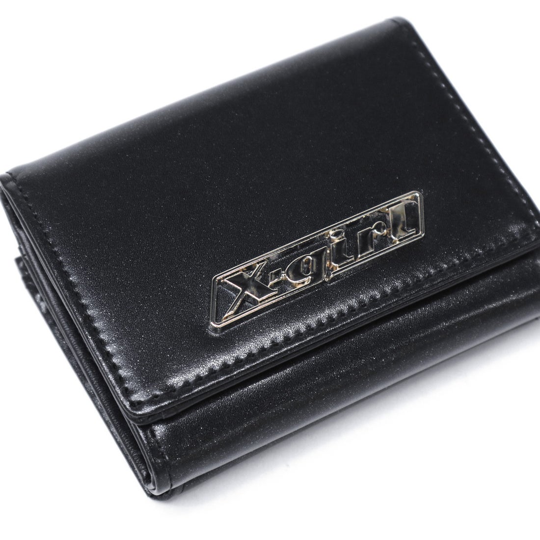 エックスガール X-girl 三つ折り財布 レディース 女子高生 がま口 X