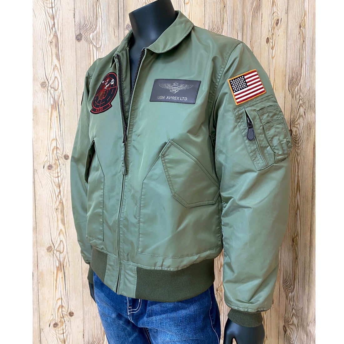 トップイズム TopIsm AVIREX アビレックス CWU 36P VXー31 MAー1