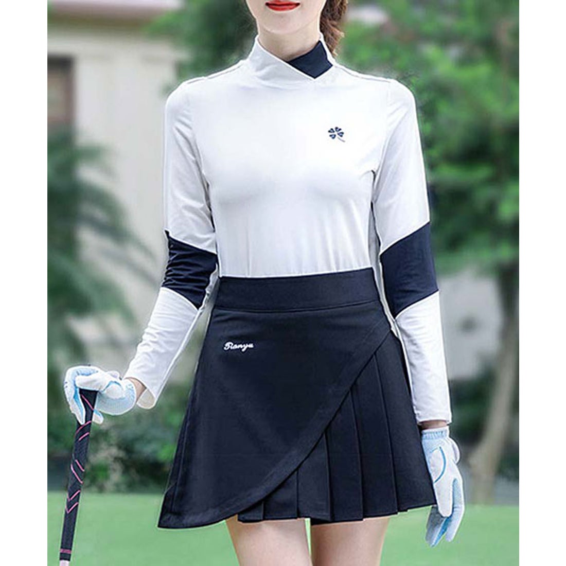 トップイズム TopIsm ゴルフウェア レディース ゴルフ モックネック