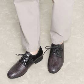 本革レースアップシューズ （ブラックエナメル） -YOSUKE U・S