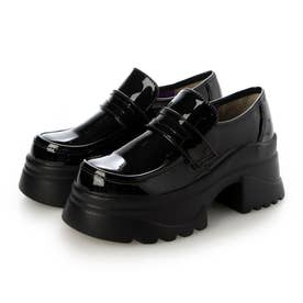 厚底ローファー （ブラック） -YOSUKE U・S・A 公式