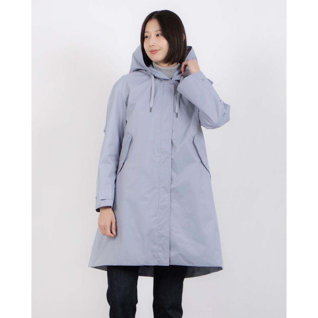 モトマチゼラール 元町ゼラール 撥水防風ショールフーディーコート