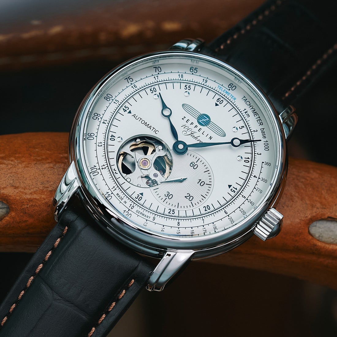 ツェッペリン ZEPPELIN 100周年モデル メンズ 時計 7662-1 自動巻