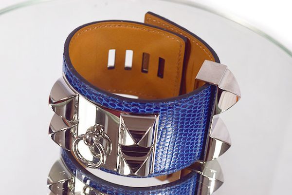 売切】エルメス コリエドシアン 腕輪 リザードでお洒落！ | エルメス