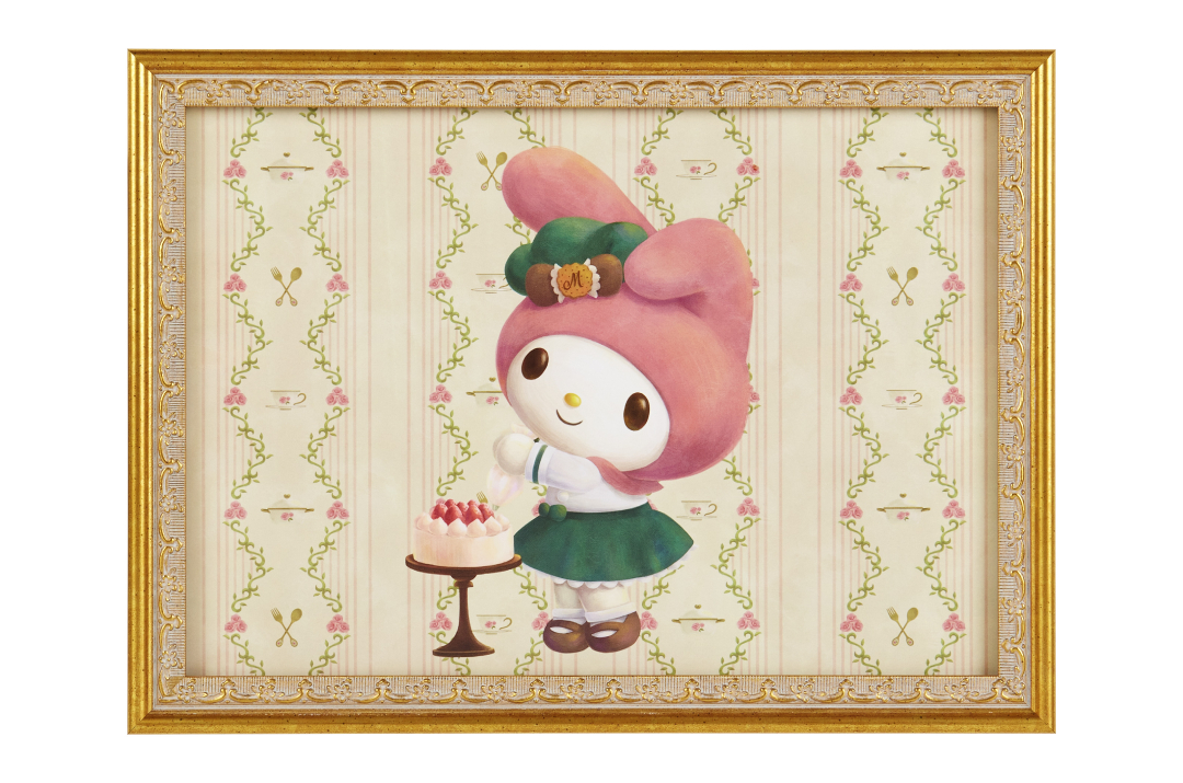 ピューロランド 館のレストラン レプリカ絵画 ポムポムプリン マイ