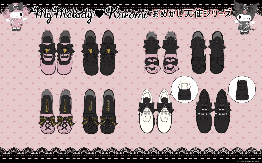 マイメロ＆クロミの背中に生えた天使の羽が可愛い「おめかし天使