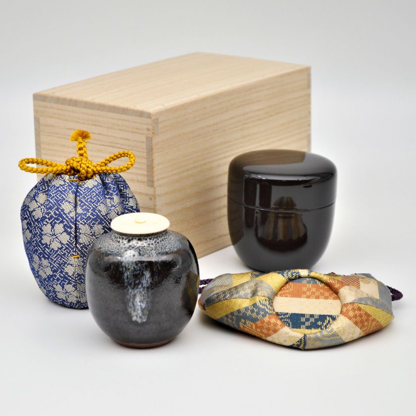 茶道具 お稽古揃い 茶碗 茶杓 建水 棗 茶入 茶筅 茶通箱まとめて(A787