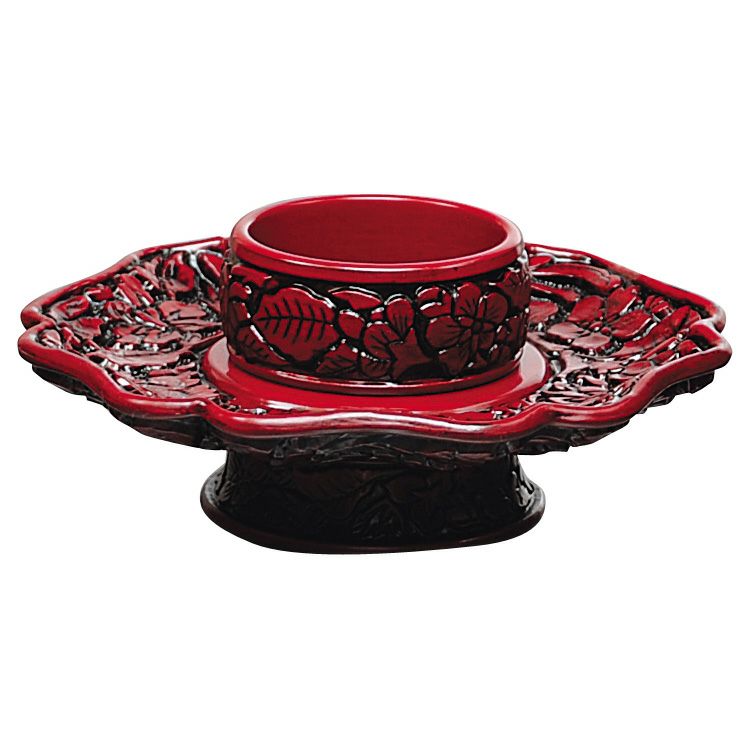 茶道具 天目台（てんもくだい） 倶利天目台 (樹脂製) 中村湖彩