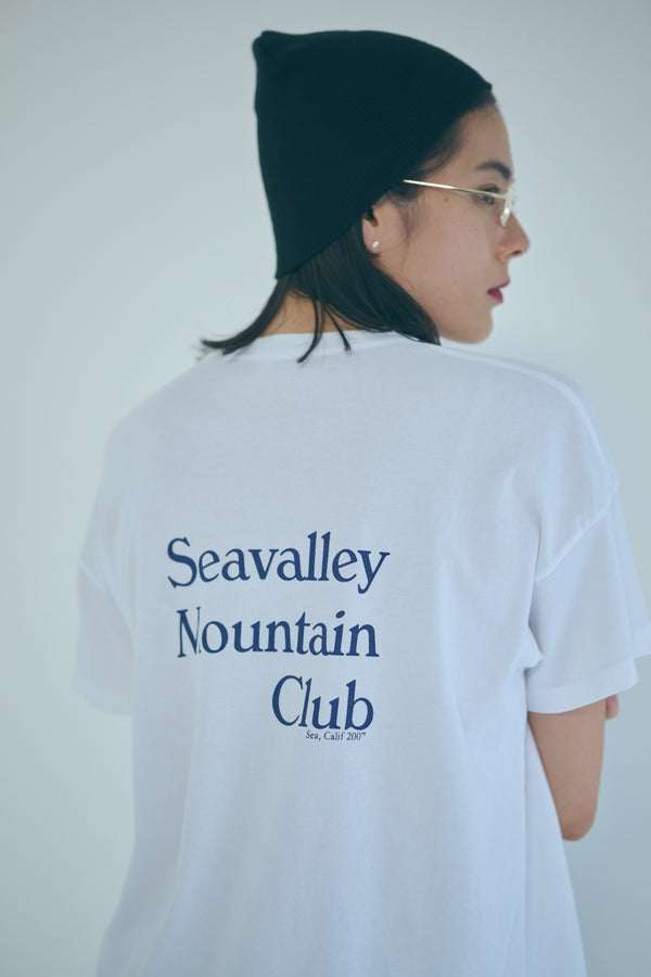 Seavalley Mountain Club BACK PRINT POCKET TEE – SEA