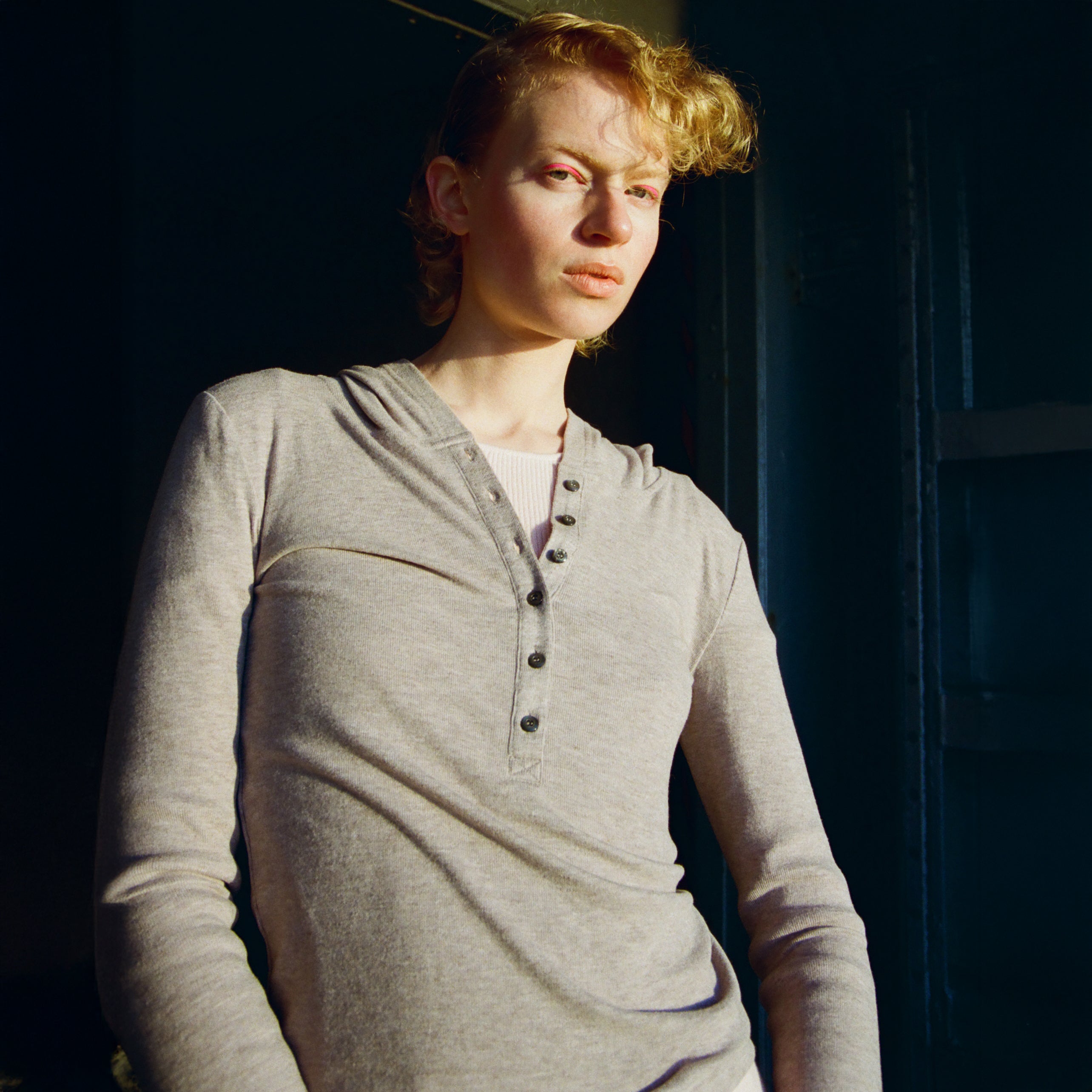 Hoodie Slimカットトップス