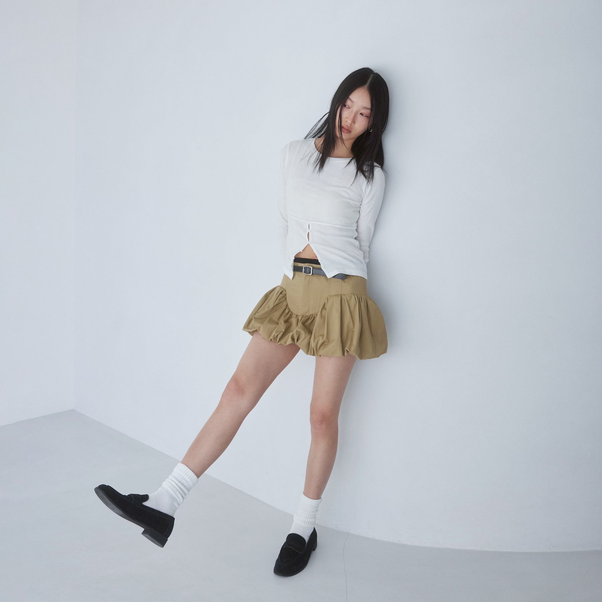 Searoomlynn ローライズバルーンminiスカート ローライズバルーンmini