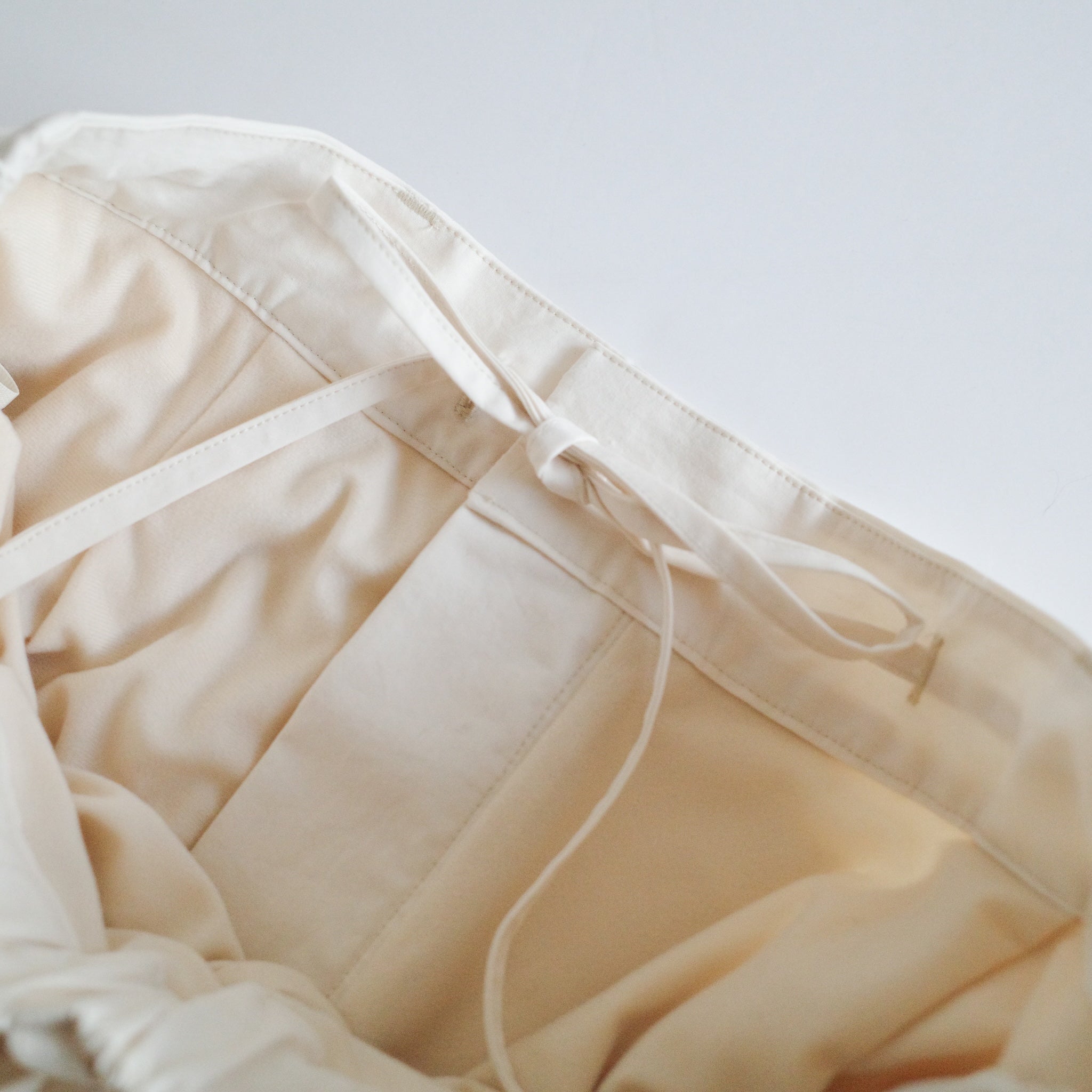 Fluffy Cottonストレートパンツ