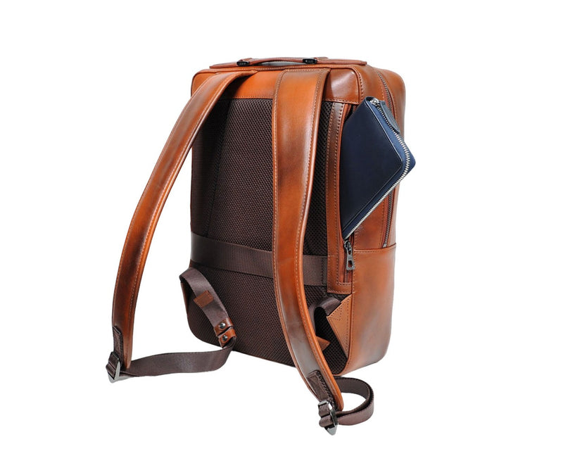 LINE】アンティークレザー スクエアバックパック SKB-LN10 – SEEKER