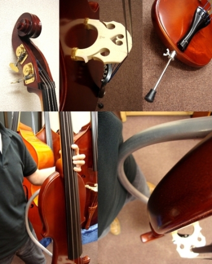 国産コントラバス4弦