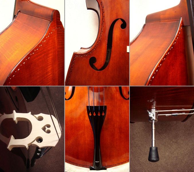 国産コントラバス4弦